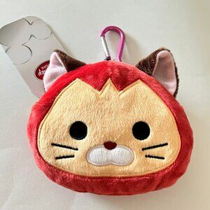 Disney Japan Dinah Plush Lanyard Pouch ID Case Coin Purse Alice In Wonderland
